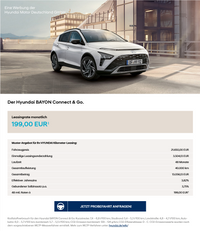 Hyundai Bayon Angebote Ortlieb & Schuler Emmendingen - Freiburg