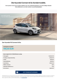 Hyundai i10 Angebote Ortlieb & Schuler Emmendingen - Freiburg