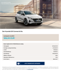 Hyundai i20 Angebote Ortlieb & Schuler Emmendingen - Freiburg